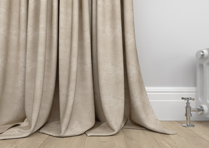 Florence Faux Suede, Light Tan - Made to Measure Curtains - Image 6